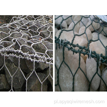 Ocynkowane pudełko gabion/gorące zanurzone pudełko Gabion